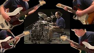 i play groove with Peter Erskine