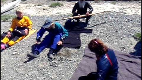 Cheri Perry on Ground Describing Front Ending Roll.AVI