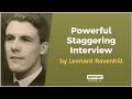 Powerful Staggering Interview with Leonard Ravenhill