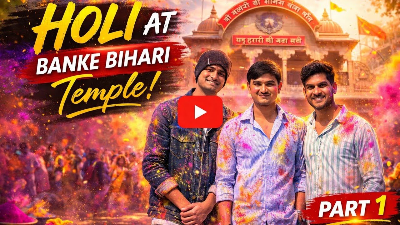Barsana Holi 2026 🔥  Holi Experience | World’s Craziest Holi Festival in India