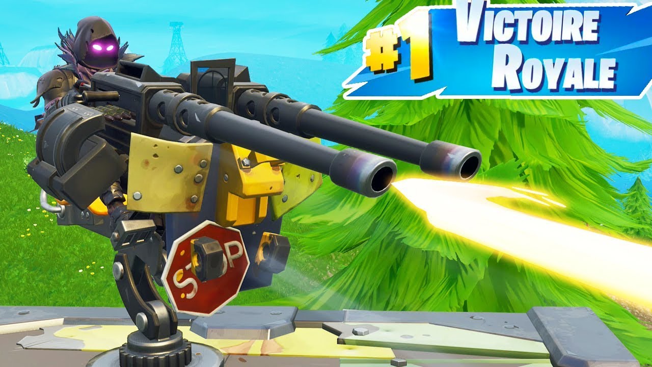 top 1 avec la tourelle deployable sur fortnite - tourelle fortnite