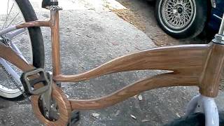 Woodgrain bicycle