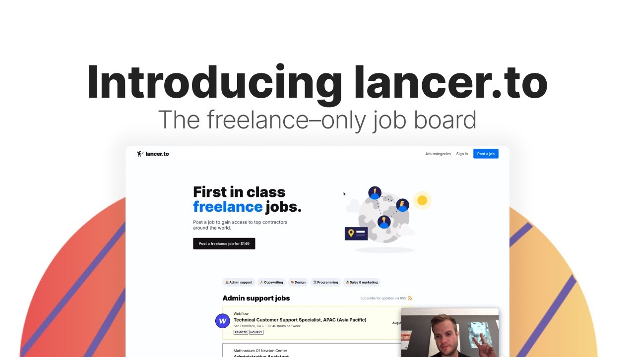 Introducing Lancer To The Freelance Only Job Board Youtube