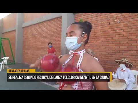 Se realiza Segundo Festival de Danza Folclórica Infantil en la ciudad