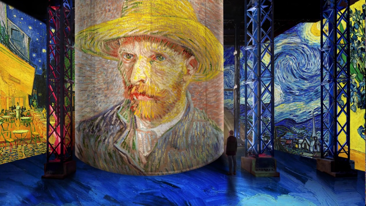 巴黎數位藝術美術館Atelier des Lumières 打造夢幻國度