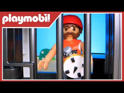 EL DÍA EN QUE EL TIEMPO SE PARÓ EN PRISIÓN... ❄️🚔 | Playmobil en Español | City Action