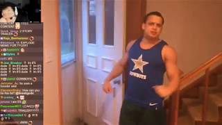 GREEKGODX REACTS TO TYLER1 NEW HOUSE TOUR (2 FLOOR TRAILER)