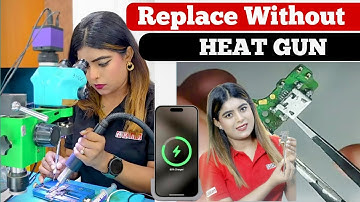 Smart Phone Charging Jack Replace Using Soldering Iron || charging port replacementusing