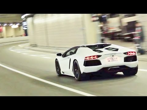 50 Supercars Accelerations in Monaco's F1 Tunnel!