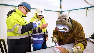 Pipeline network for hydrogen: energy supply of the future