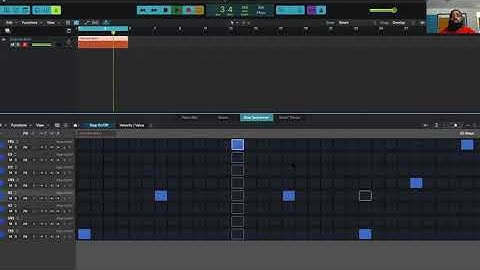 Creating melodies on the Step Sequencer