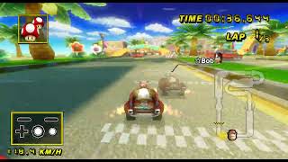 MKW - Coconut Mall (No Shortcut) - 2:00.663 w/ Kart