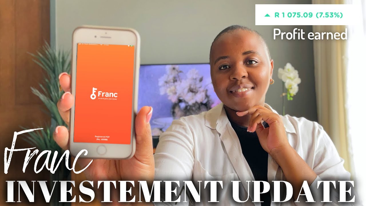 Обновление моих инвестиций во франк | Сколько прибыли я получил | Южноафриканский YouTube-блогер