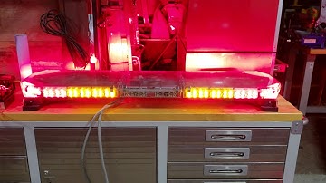 Code 3 2100 All Red with Amber T/A