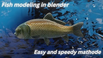 Watch How to Create a Realistic Fish Model in Blender | Timelapse Tutorial