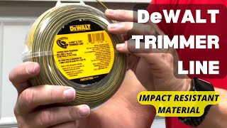 Celebrity Stop Wasting Money on Trimmer Line - DeWalt Trimmer Test! Wealth