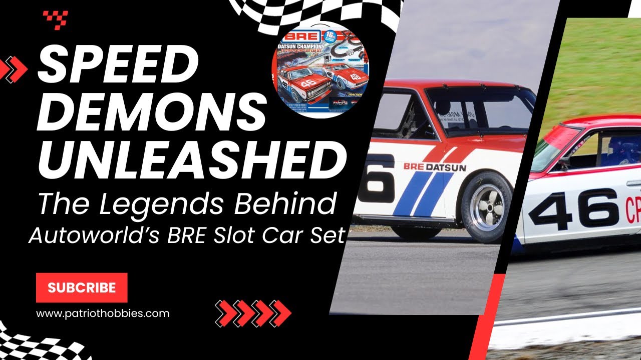 Speed Demons Unleashed: The Legends Behind Autoworld’s BRE Slot Car Set ...