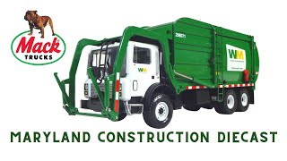 Mack Garbage Truck Waste Management Terrapro 134 Scale Diecast First Gear