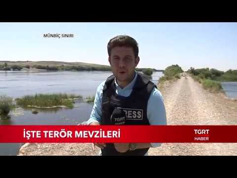 İşte Terör Mevzileri | TGRT Haber Münbiç Sınırında