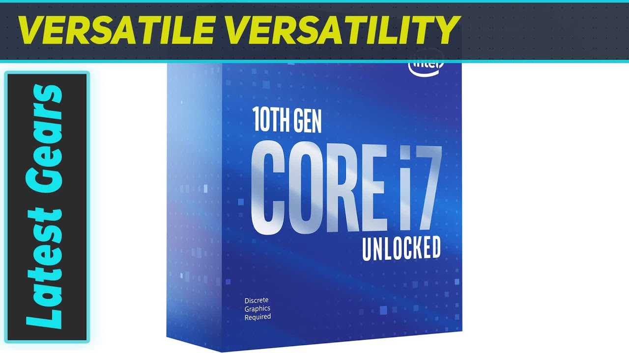 Intel Core i7-10700KF: The Best 10th Gen Gaming Powerhouse - YouTube