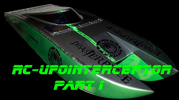 *part1 Building  Catamaran RC boat