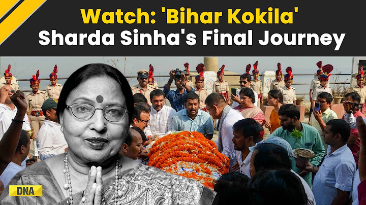 Sharda Sinha Death News: India Mourns The Loss Of A Folk Legend; Farewell To 'Bihar Kokila'