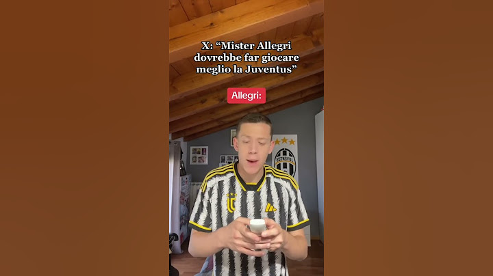 Provi a parlare con Mister Allegri… #allegri #juve #juventus
