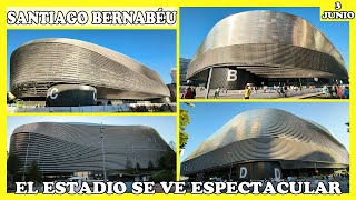 🚧 ¡EL CAMBIO ES ESPECTACULAR! LA 15 YA ESTÁ EN CASA | 3 JUNIO 2024 OBRAS ESTADIO SANTIAGO BERNABEU 🚧