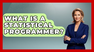 What Is A Statistical Programmer? - The Friendly Statistician