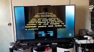 Star Wars The Phantom Menace Endstart To Star Wars Attack Of The Clones On Tnt West 82923