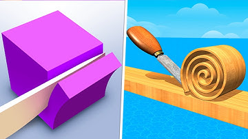 ▶️ ASMR Slicing 🆚 Spiral Roll Relaxing & Satisfying Video Gameplay iOS,Android Walkthrough Game T3LU