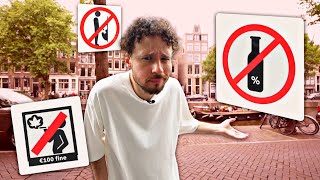 Amsterdam YA NO ES como antes | Nuevas “estrictas prohibiciones” 🚫🍺