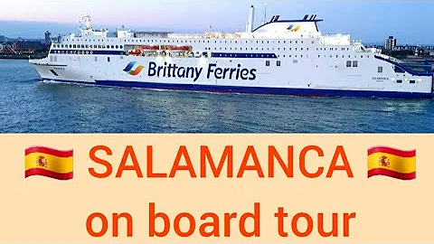 Brittany Ferries SALAMANCA full onboard tour. Ross...