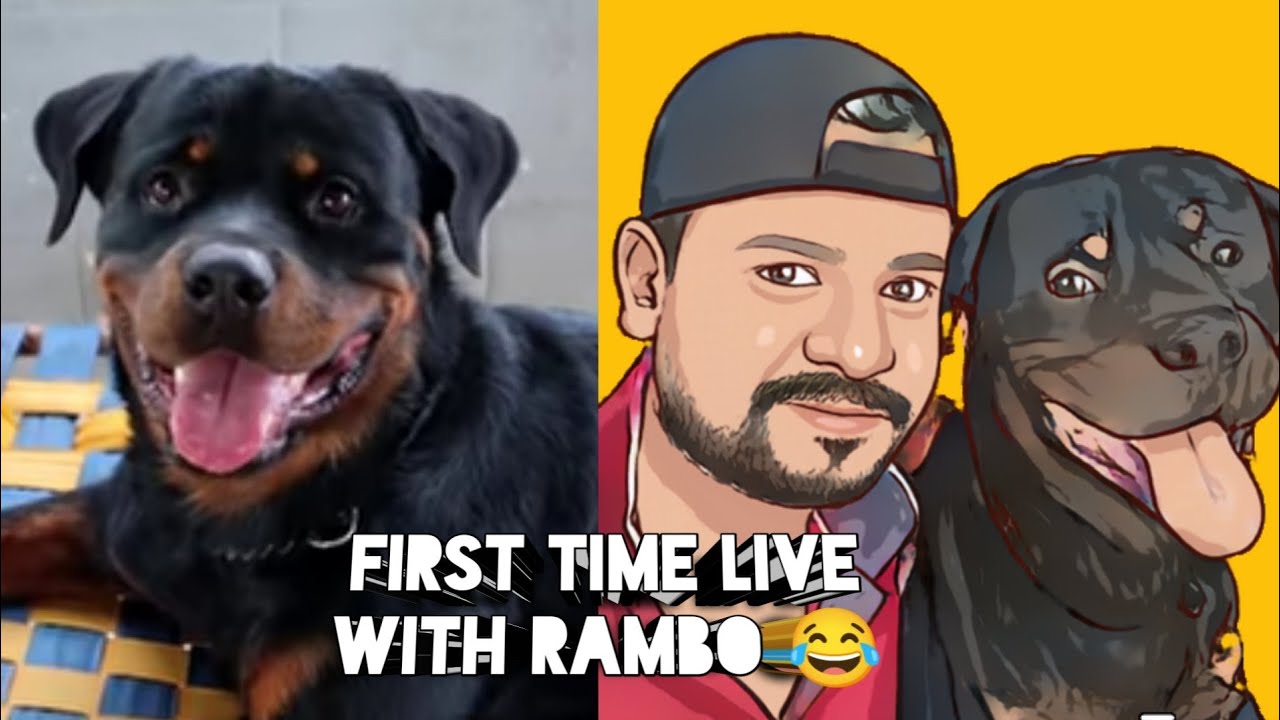 My First Live With RAMBO - YouTube