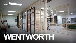 Behind The Scenes Building The Wentworth Set Wentworth Season 4