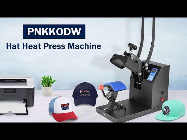 How To Apply Patches to Hats Using a Heat Press 