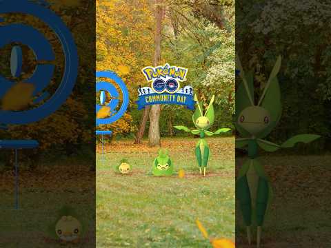 We’re sew excited for Sewaddle, the Sewing Pokémon, to be the ⭐️ of October’s #PokemonGOCommunityDay