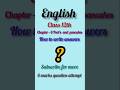 English class 12 chapter - 6 poet's and pancakes complete summarisation with important key points