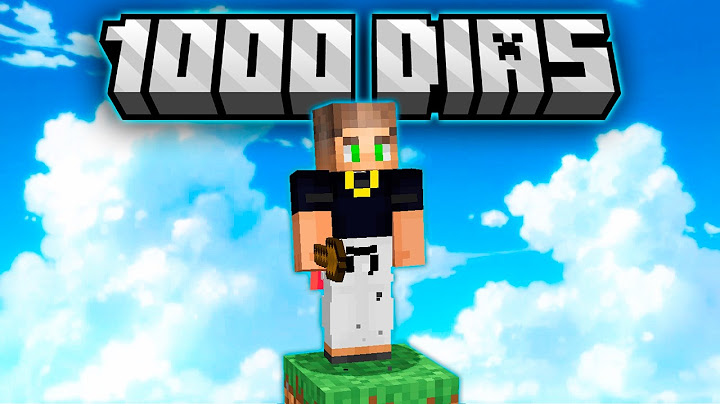 SOBREVIVI 1.000 DIAS EM UM BLOCO NO MINECRAFT - O FILME COMPLETO