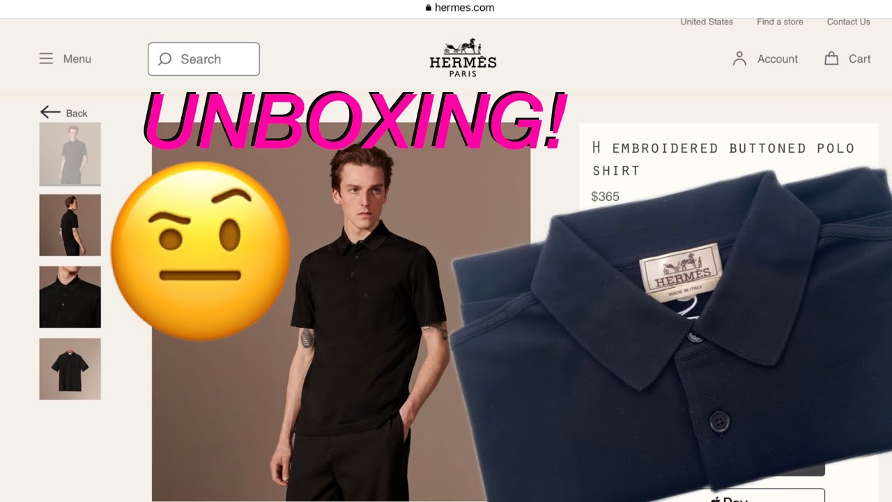 Hermes Unboxing! 🤗 Best Value Luxury Tshirt! 😳 - YouTube