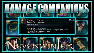 Top 50 BEST Companions for DAMAGE DEALERS in Neverwinter Module 26! screenshot 5