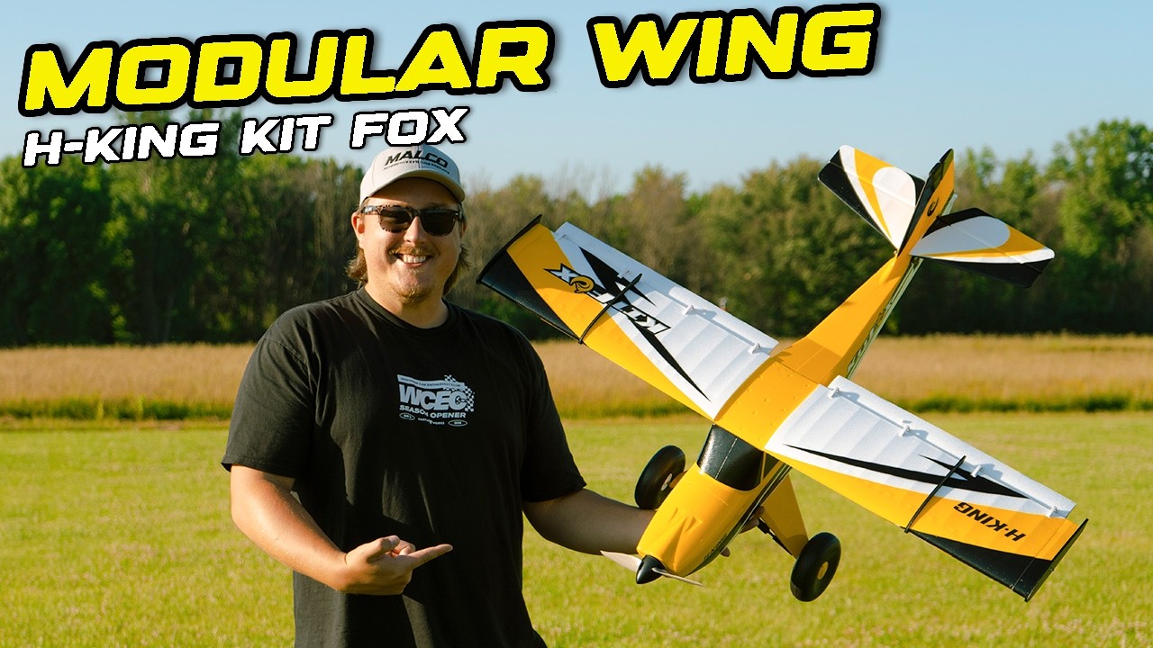 New RC STOL Plane With a Modular Wing