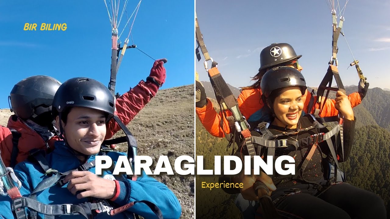 Experience the thrill of Paragliding in Bir Biling 8000ft Himachal