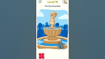 DOP 3 Gameplay Level 16 Shorts Delete One Part Solution and Answer खेल शॉर्ट्स 🔥 Subscribe *🔥*