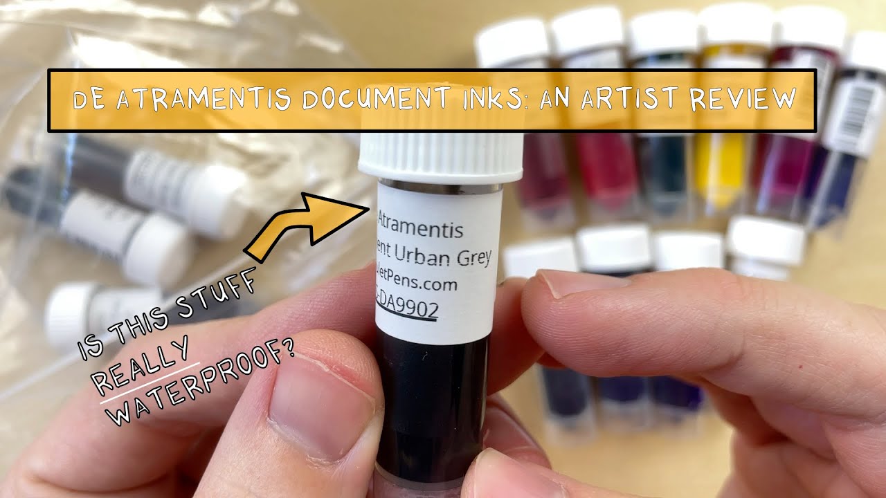 De Atramentis Document Inks: An Artist Reviews