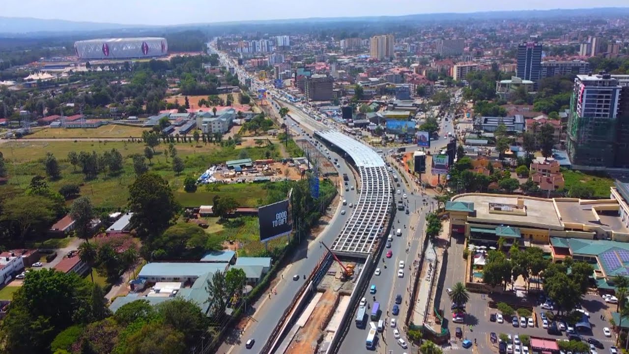 Junction Mall Flyover: Ngong Road's New Sky Bridge Revealed (Drone View) #droneview #traffic