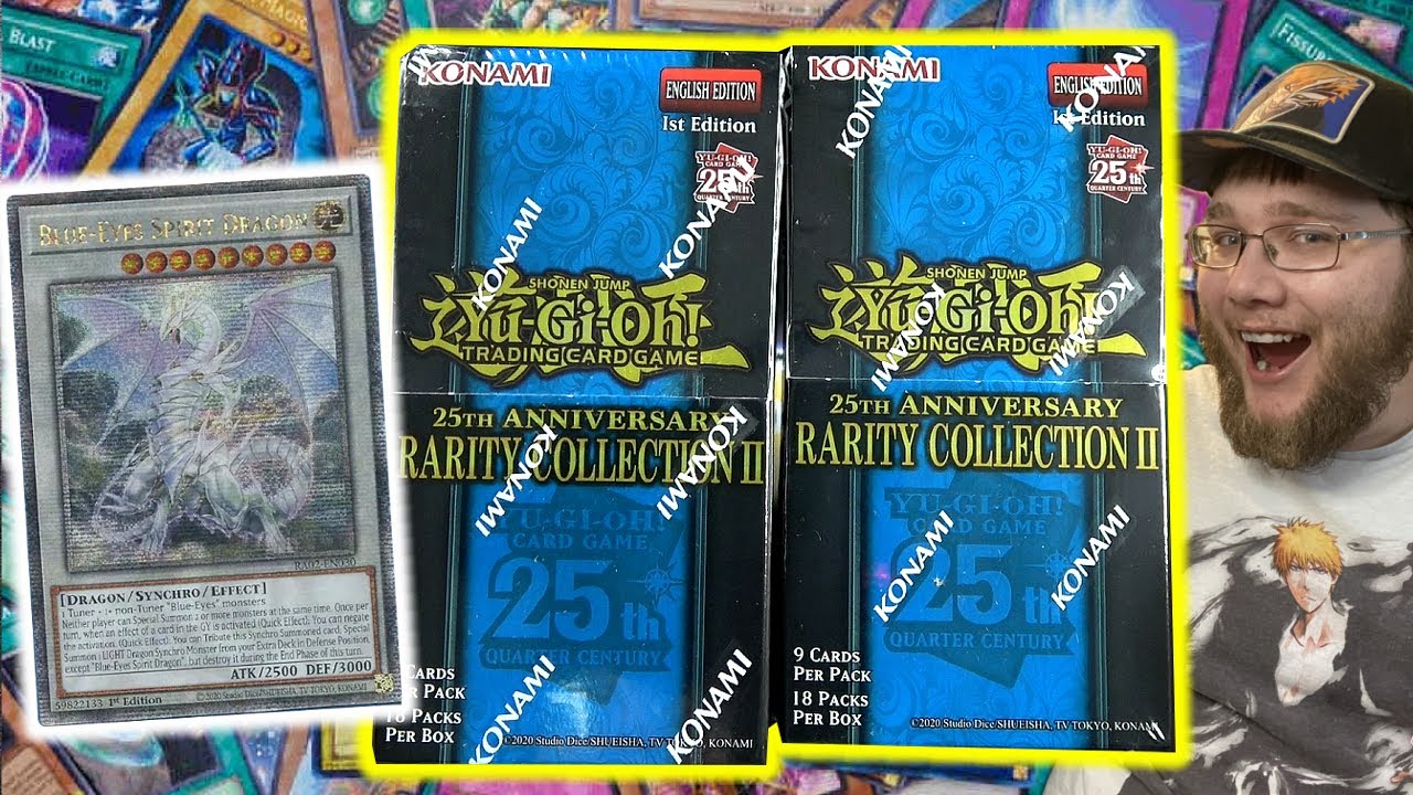 yugioh rarity collection 2 chase cards KONAMI YU-GI-OH CCG: Booster Box: 25TH Anniversary: (18 Packs) : Toys & Games fire waterfall of powerful cards and elevate your Yu Yugioh! 25th Anniversary Rarity Collection