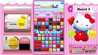 Hello Kitty Jewel Town! Quest Level 3  Cheats and screenshot 3