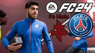 EA FC 24 PSG vs FC Metz | Ligue 1 | Difficulté Ultime