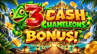 3 Cash Chameleons 🦎💰 BONUS! | Full Bonus Gameplay